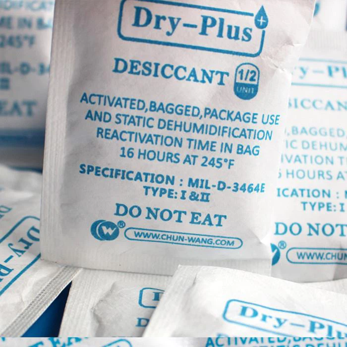 Desiccant le haghaidh Leictreonaic